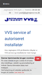 Mobile Screenshot of jagtvejens-vvs.dk